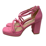 Windsor Women's April Pink Squared Toe High Heels Sz 7.5 - NWB
