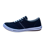 Keds Women’s Blue Navy Canvas Ortholite Insoles Lace-Up Sneakers Size 7
