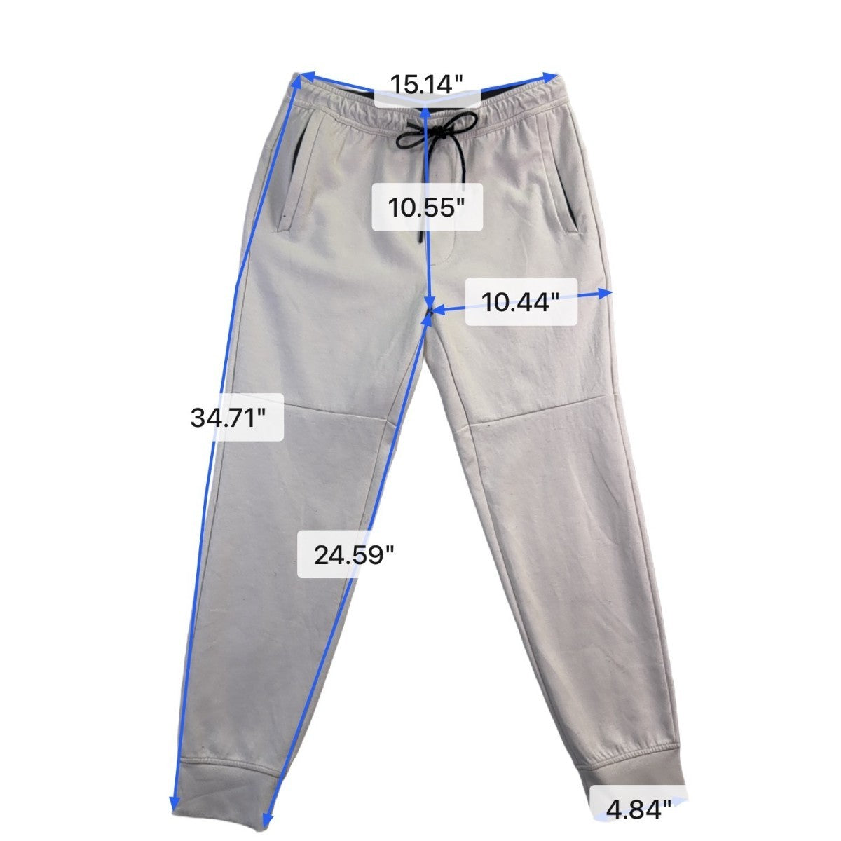 American Eagle Men Beige Jogger Pants Drawstring Size S