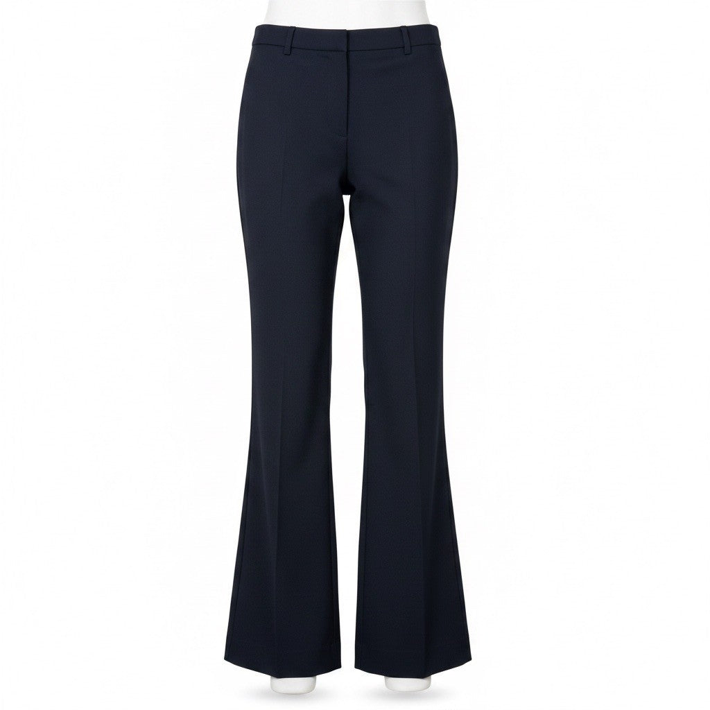 Banana Republic Womens Black Flared Dress Pants Size 14