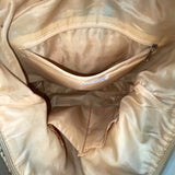 Croft & Barrow Women’s Brown Multicolored Woven Zip Closure  Shoulder Bag