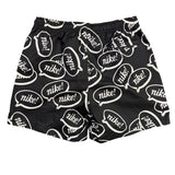 Nike Mens Black Logo Print Swim Shorts Stylish Comfortable Durable Size XL