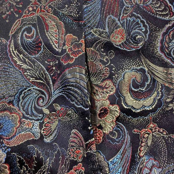Drapers & Damons Womens Multicolor Paisley-Print Button-Up Blouse Size 1X