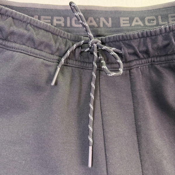 American Eagle Men Black Jogger Sweatpants Size S