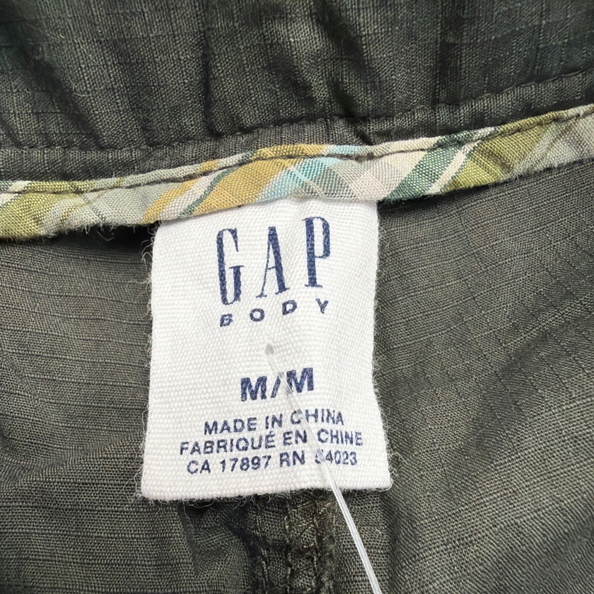 Gap Body Mens Green Casual Pants Lightweight Straight-Leg Pockets Durable  Sz M