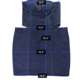 Hannah Marshall  Navy Silk Strapless Mini Bustier Dress Elegant & Fitted Sz 6