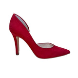 Jenn Ardor Women’s Red Man-Made Pointed-Toe High Heels Size 6M