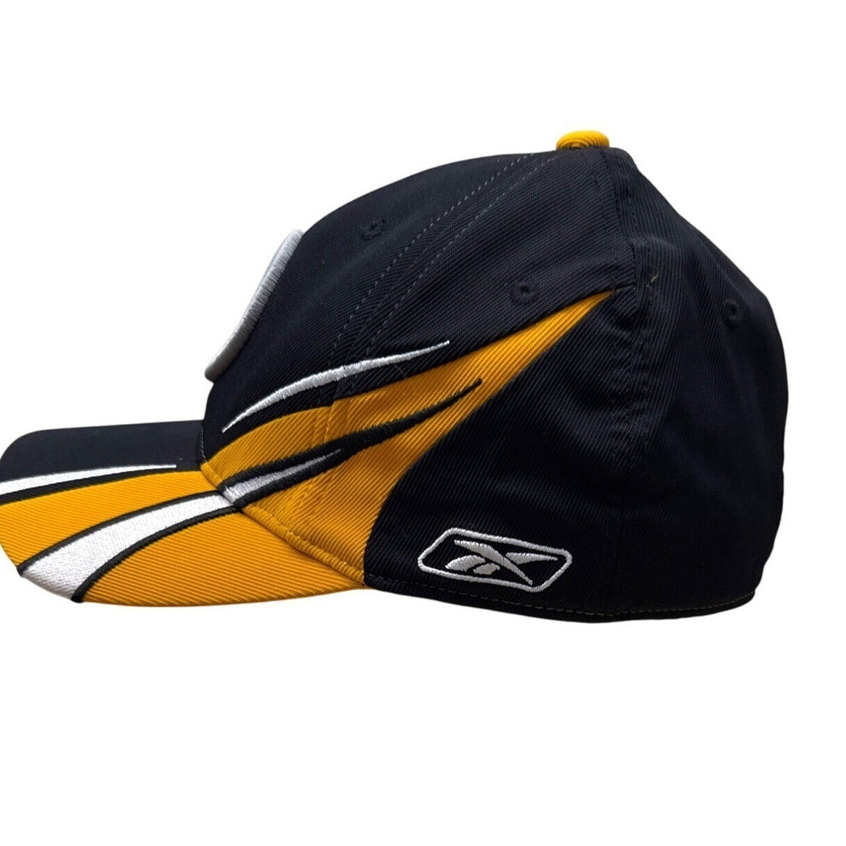 Pittsburgh Steelers NFL Reebok Adjustable Baseball Hat Black/Yellow
