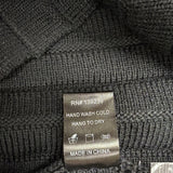 Pomander Place Womens Black Ribbed Knit Sleeveless Dress Sz L - New
