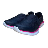 Easy Spirit Women’s Black & Pink e360 Slip-On Walking Myles Shoes Size 11