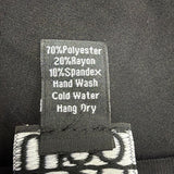 Clara Sunwoo Womens Black Polyester Blend Sleeveless A-Line Tank Dress Size XL