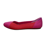 Rothy's x Marta Ferri Flame Azalea Color Block Knitted Ballet Flats Size 7.5