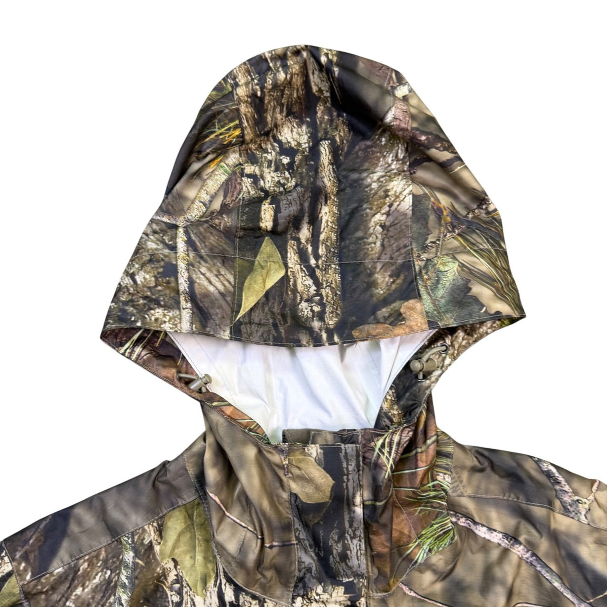 Rustic Ridge Womens Camouflage Hooded Outdoor Jacket Lightweight Durable Sz XS