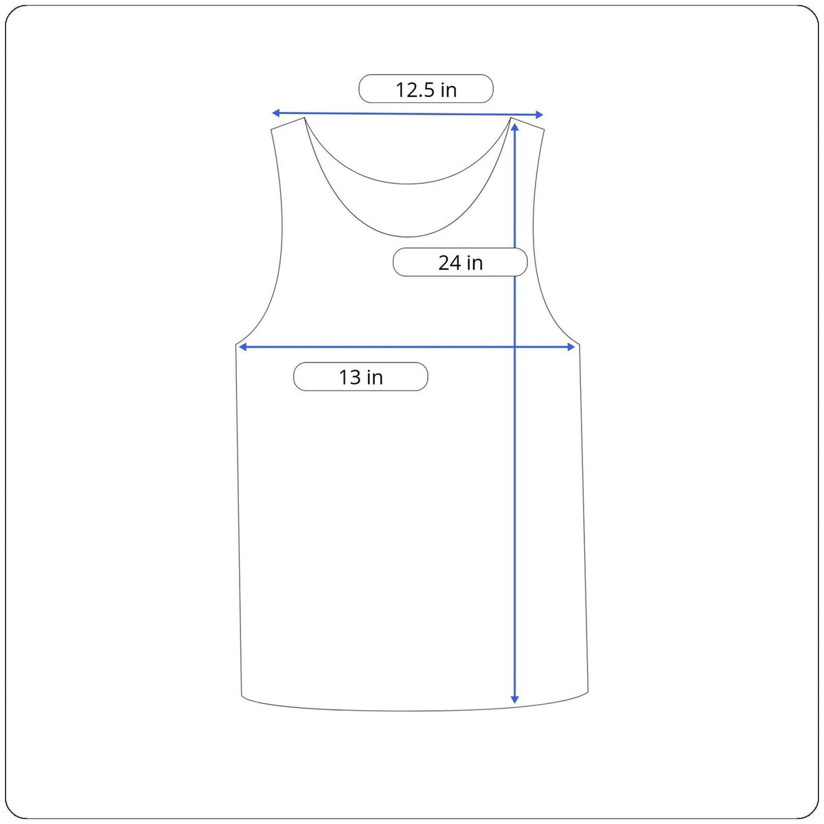 Hudiefly White Sleeveless Scalloped Layered Tank Top Open Back Design Sz L New