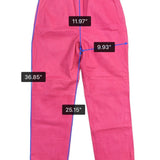 J.Crew Womens Pink Leather Pants Modern Slim Fit Stylish High-Quality Size 6