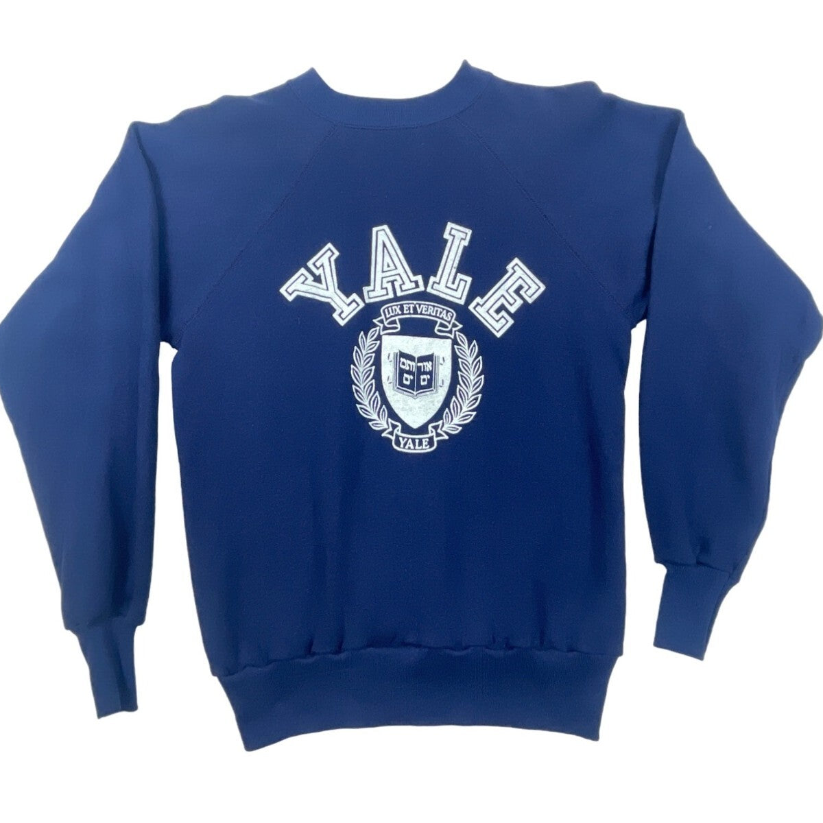 Yale University Unisex Blue Long Sleeve Pullover  Sweater Sz M