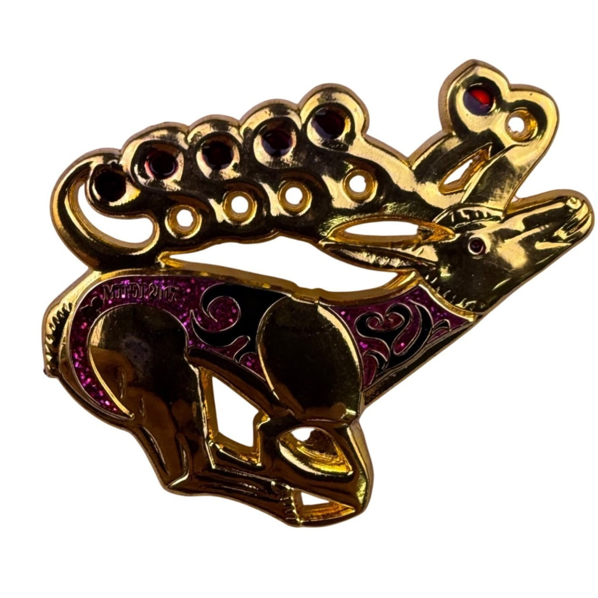 Destination Imagination Gold Tone Multicolor Enamel Museum Art Design Pins