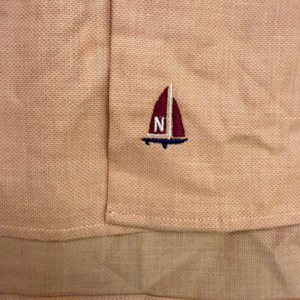 Nordstrom Mens Yellow Cotton Long Sleeve Button-Up Shirt With Pocket Size 17 1/2