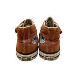 Converse Toddler Brown Canvas With Adhesive Strap High-Top Sneakers Size 6