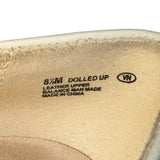 Aerosoles Women’s Ivory Leather Dolled Up Classic Pump Heels Size 8.5M