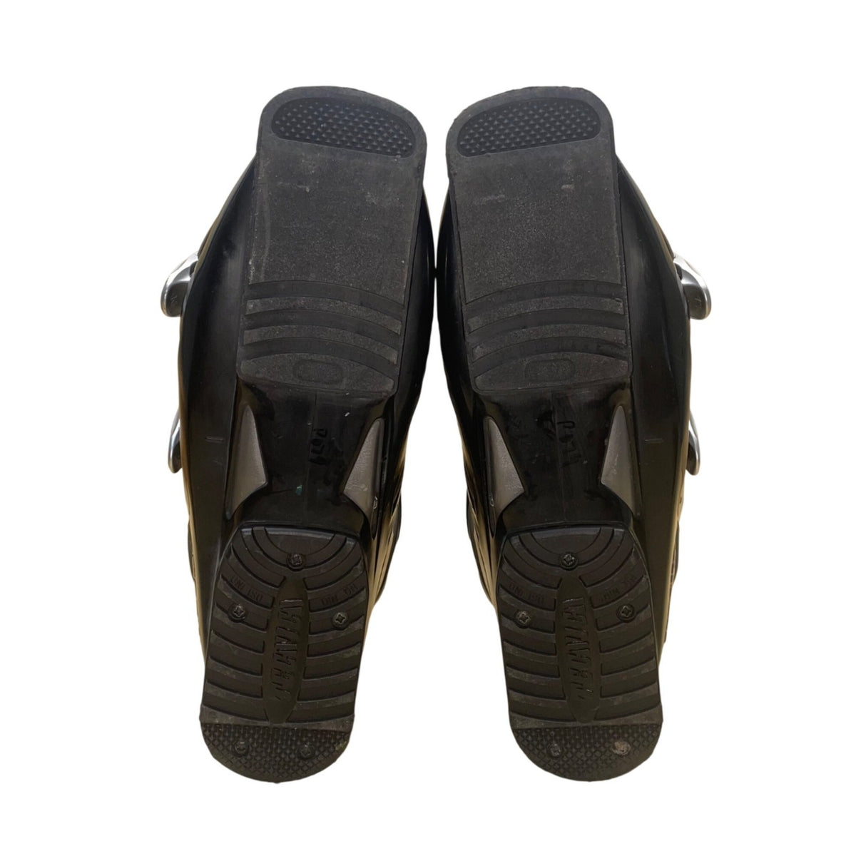 Tecnica Men’s Black & Gray Adjustable Buckles Icon DP Hot Form Ski Boots Size 9