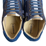 Mayoral Women's  Blue And Black Lace-Up Sneakers Sz 38