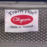 Olympia Elegance Black Free hand Hook Strap Power Handle Wheeled Travel Luggage