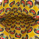 Vera Bradley Women’s Yellow Quilted Adjustable Strap Mini Hipster Crossbody Bag