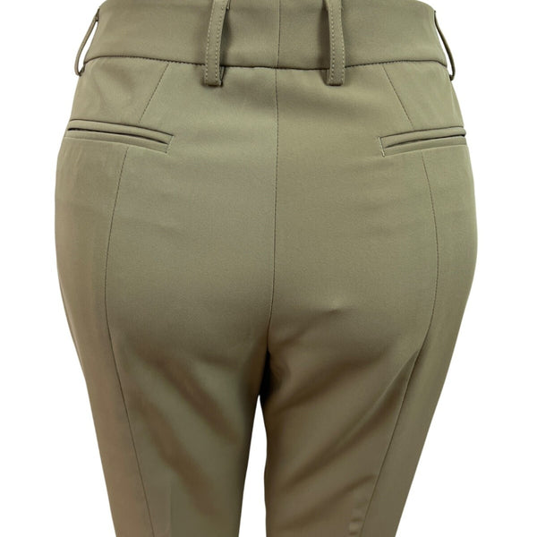 Peace of Cloth Women's Slim Fit Brown With Button Closure Size 10 - New