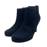 Paul Green Women’s Black Suede High Heel Ankle Boots Size 4.5