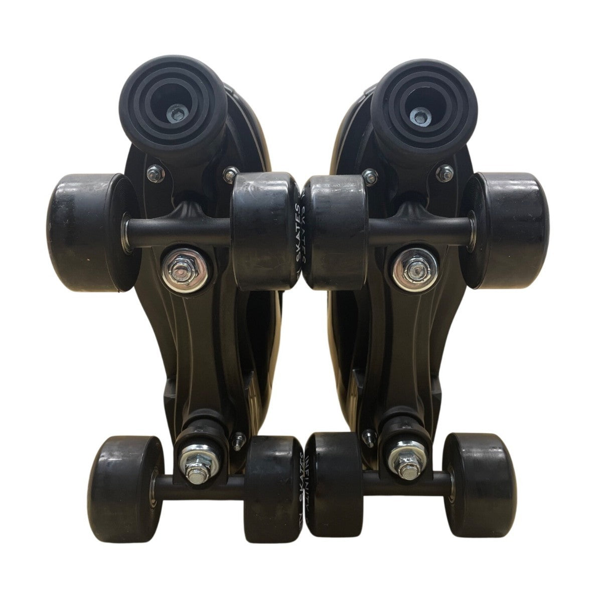 Infinity Skates Men’s Black Adjustable Size Quad Roller Skates US Size 3-6 M