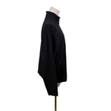 Lucy Womens Black Full-Zip  Jacket Stretch Fabric High Collar With Pockets Sz XL