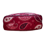 Vera Bradley Women’s Red Cotton Paisley Tote Bag With Matching Accessory Set