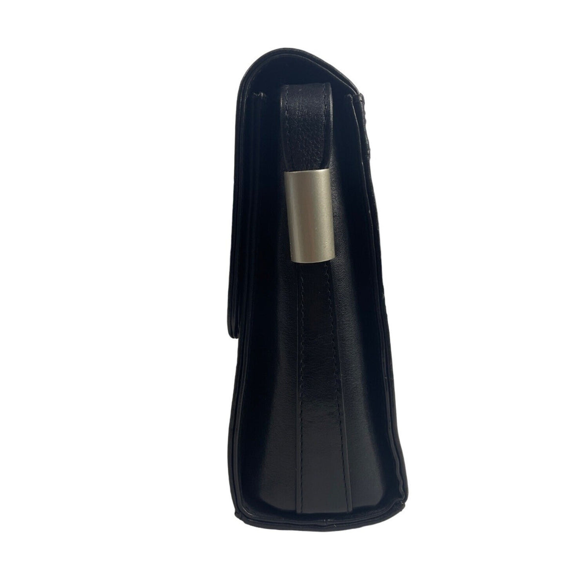 Lgin Women's Black Leather Crossbody Messenger Bag Sz M