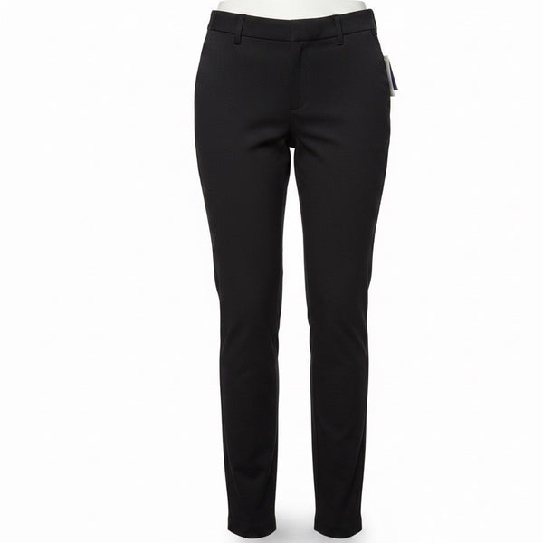 Gap Womens Black Cotton & Spandex Skinny Ankle Mid-Rise Stretch Pants 16R