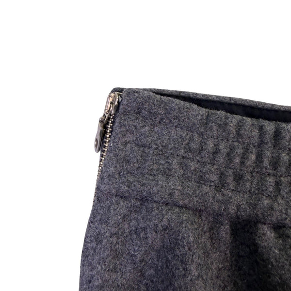 Zara Trafaluc Womens Gray Circle Skirt Classic Flared Design Size S