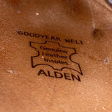 Alden Men’s Brown Genuine Leather Goodyear Welted Sole Lace Up Oxfords Size 12