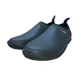 Hisea Men’s Green Rubber Waterproof Rain Garden Slip-On Shoes Size 8