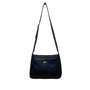 Women’s Navy Blue Faux Leather With Adjustable Strap & Rear Pocket Crossbody Bag