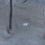 Vineyard Vines Mens Blue Cotton/Polyester 1/4 Zip Pullover Sweatshirt Size