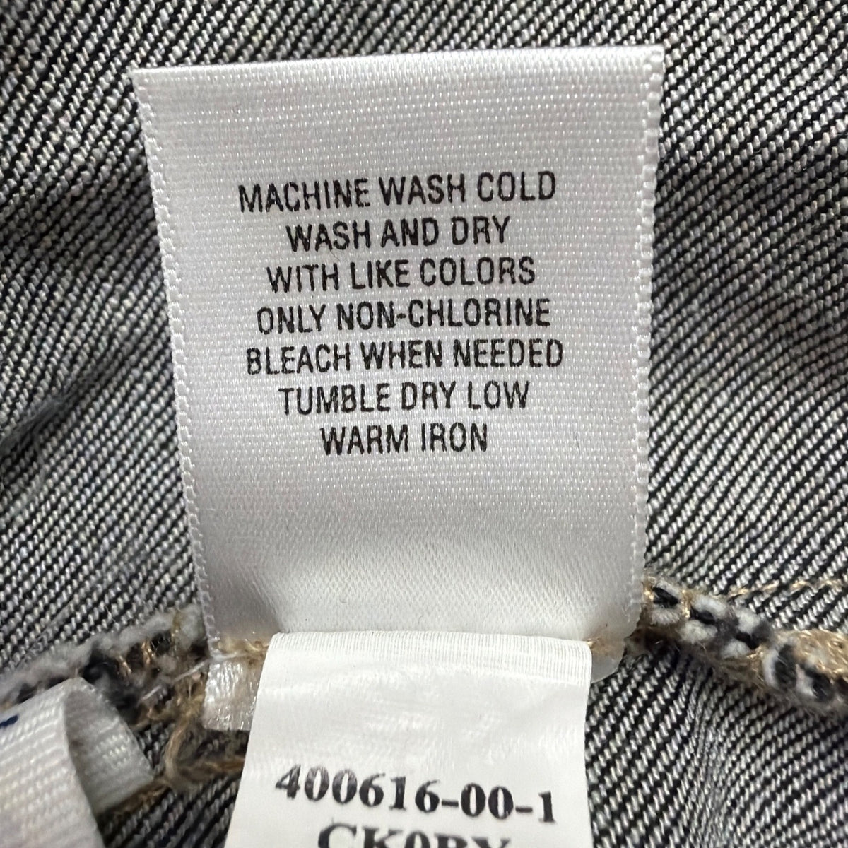 Old Navy Womens Black Denim Button-Up Stretch & Fitted Jacket Size M