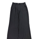 Express Womens Black Wide-Leg Stylist Pants Stylish Design Sz 12R