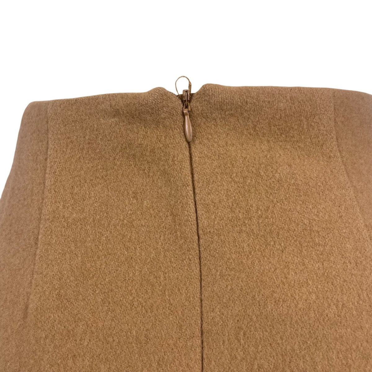David N Womens Camel 100% Camelhair Knee Length Skirt Made In Romania Size 10