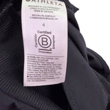 Athleta Womens Black Brooklyn Jumpsuit Sleeveless V-Neck Style Size 6 