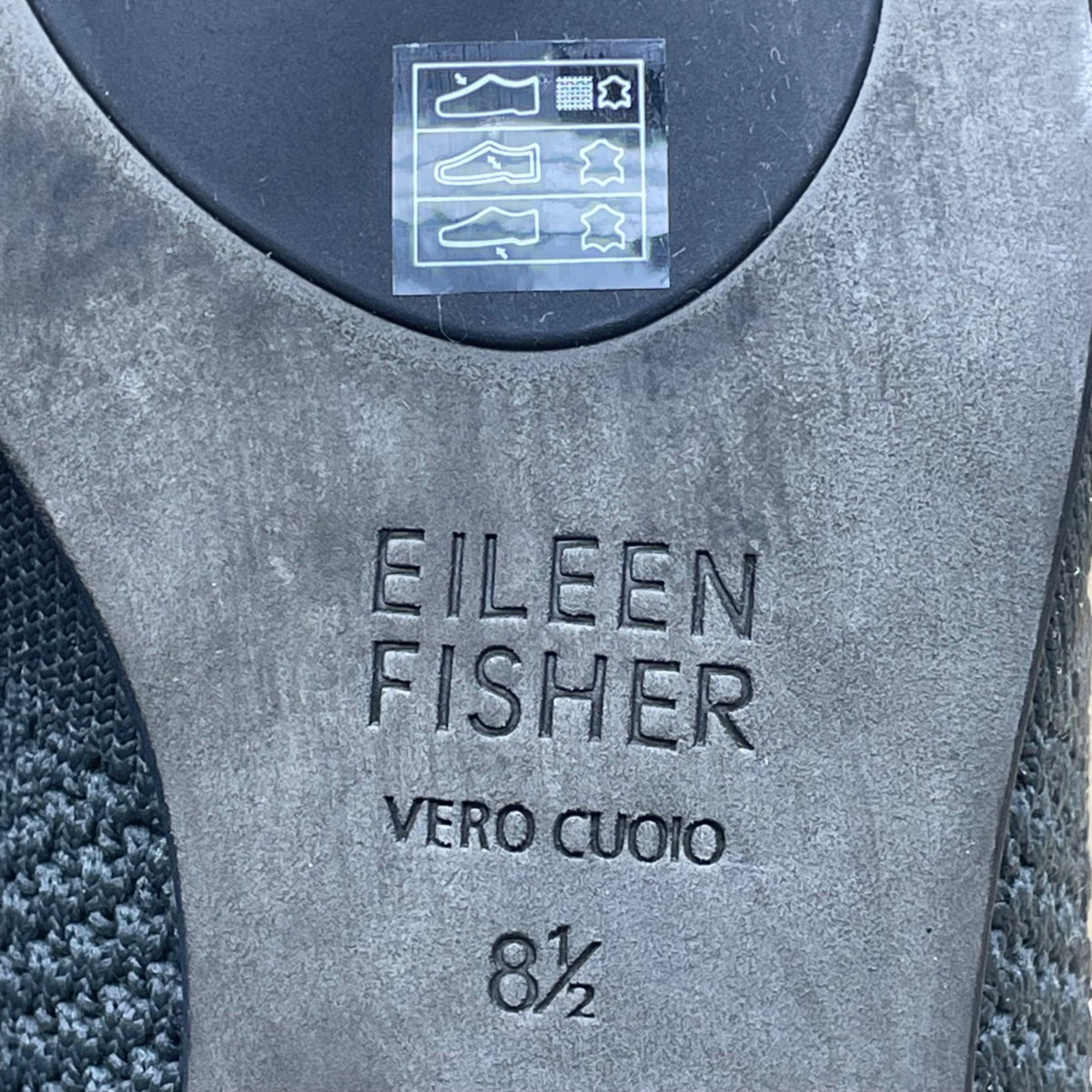 Eileen Fisher Women’s Gray Knit Stretch Ankle Booties Size 8.5