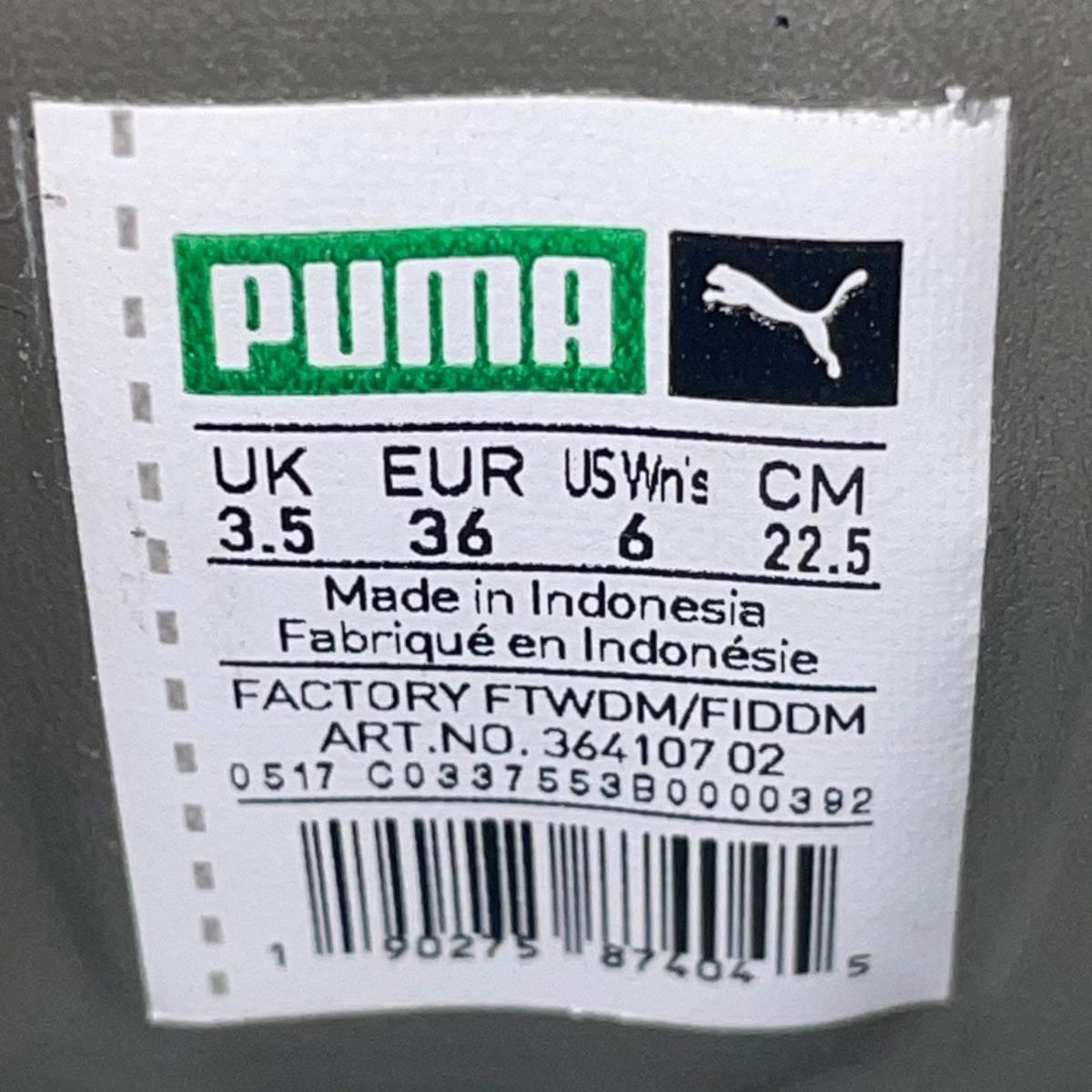 Puma Women’s Green Suede With Rose Gold Eyelets Lace-Up XL Lace VR Sneakers Sz 6