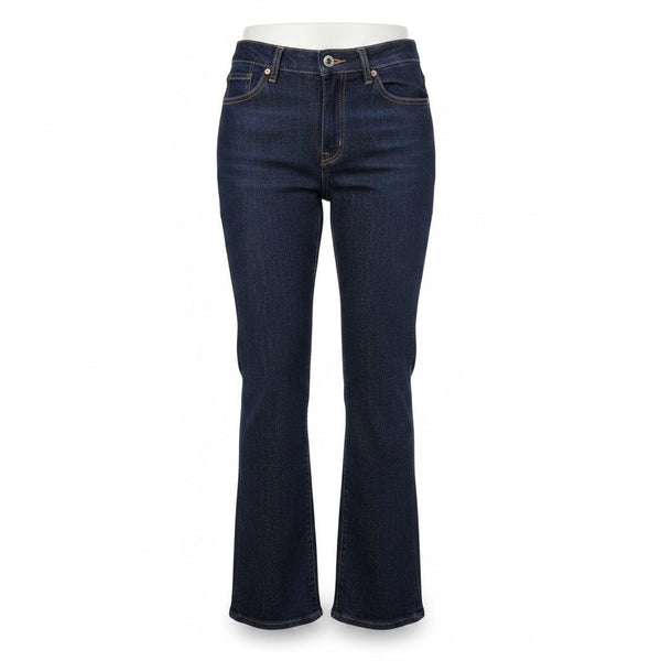 Levis Womens Navy Dark Wash 515 Casual Low Rise Bootcut Jeans Size 10 
