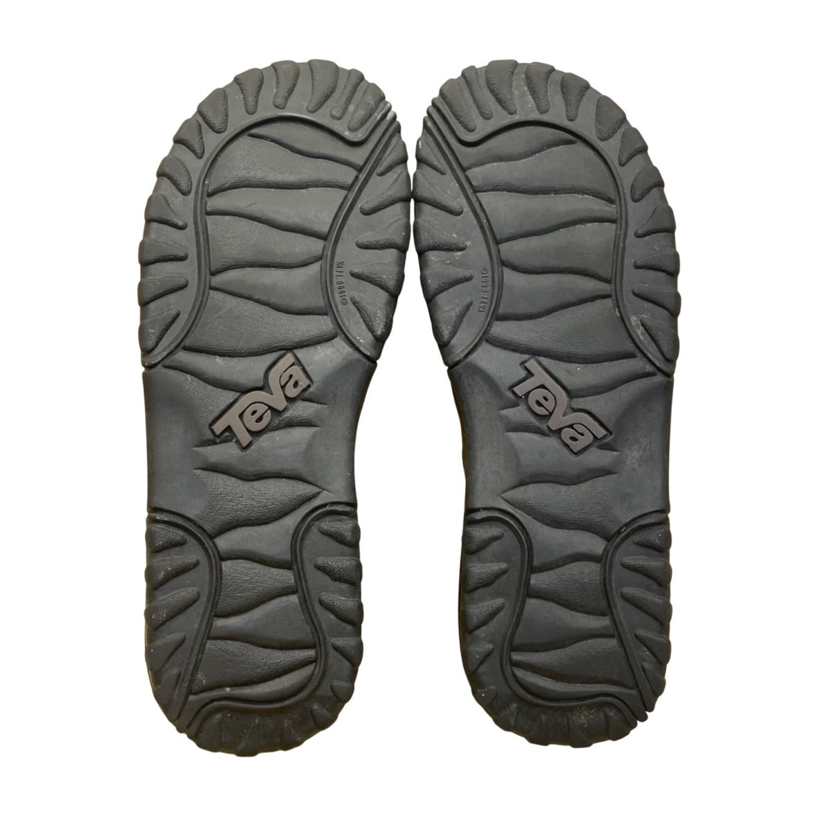 Teva Men’s Brown Leather Adjustable Strap Style 6314 Crete Sandals Size 8.5