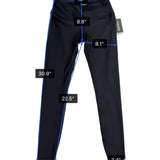Tesla Women’s Black Polyester & Polyurethane Training Leggings Size S - New