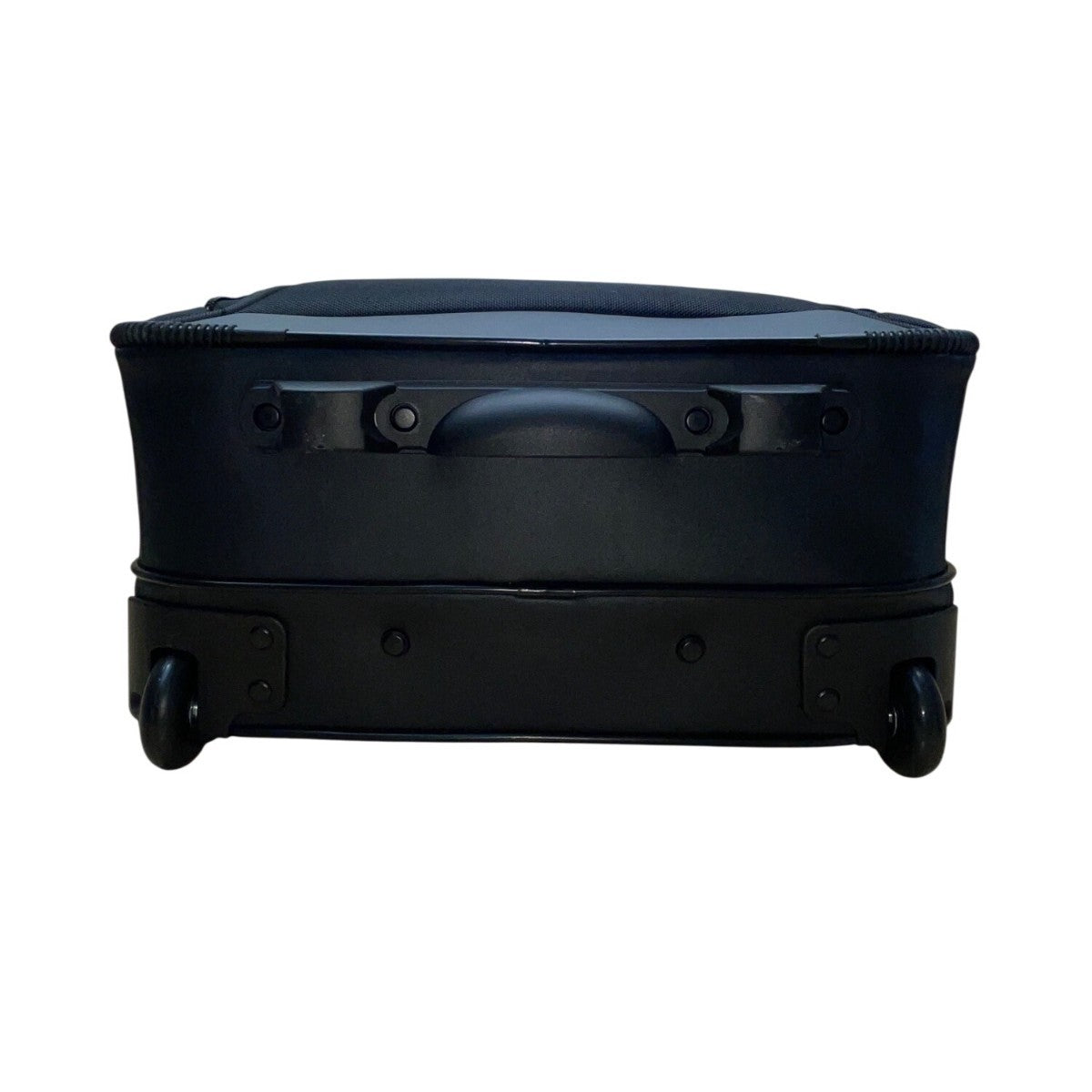 Amazon Basics Black Nylon With Handle Multi-Compartments Rolling Laptop Case